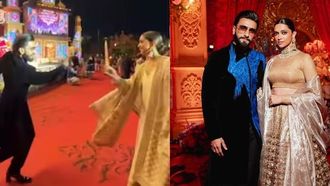Ranveer & Deepika's Dandiya Dance Wins Hearts
