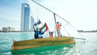 هاشم يفوز بسباق أدنوك الشراعي