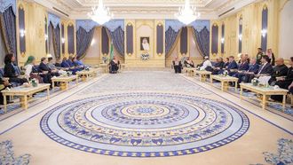 Crown Prince Receives Global Ambassadors