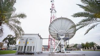 النقلة الإعلامية الفضائية في الشارقة