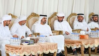 الشيخ ذياب ينعي راشد الكتبي