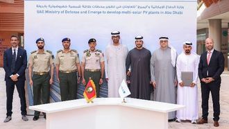مشروع جديد للطاقة الشمسية في أبوظبي