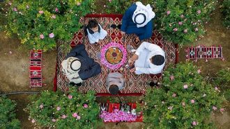 وردة الطائف تثري الإفطار الرمضاني