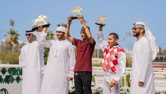 هيروس يفوز بلقب الحصان العربي الإماراتي