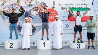 الهاملي يفوز بالروكي في موتوكروس الإمارات