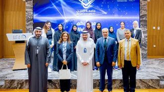 يستكشف الطلاب ابتكارات وام الإعلامية