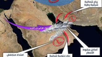 Weekend Weather: Rain, Winds In UAE