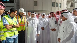 نائب الوزير يطلع على مشاريع مياه المشاعر المقدسة