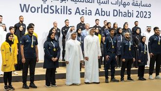 13 Medals For EmiratesSkills In Abu Dhabi