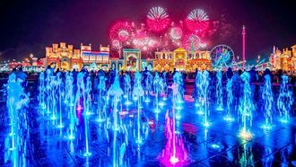 Dubai's Grand Eid Fireworks