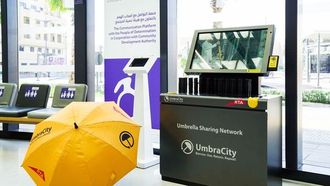 Dubai's Free Umbrella Share