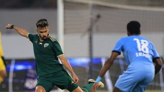 شباب الاهلي يتصدر دوري أدنوك