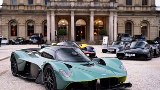 Aston Martin Valkyrie Parade At Salon Privé