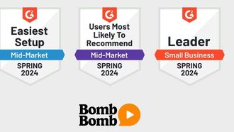 BombBomb Wins 7 G2 Badges