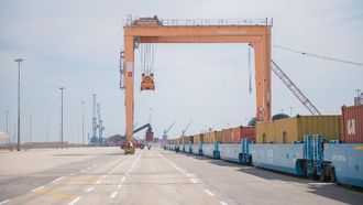 First Rail Shipment Jubail To Riyadh