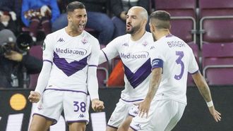 Fiorentina Leads In Coppa Semi-Final