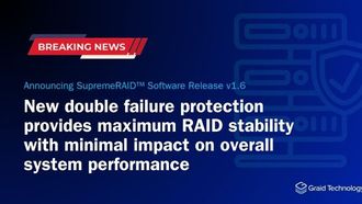SupremeRAID™ V1.6 Enhances Data Safety