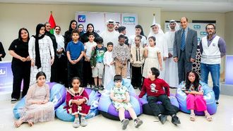 فعالية فرحة اليتيم التي تنظمها مؤسسة دبي الخيرية