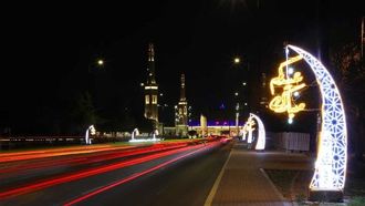 احتفالات العيد تضيء مدينة العين