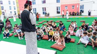 فرحة العيد مشتركة مع الفلسطينيين