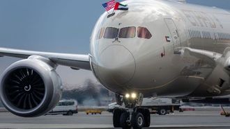 Etihad's First Flight Lands In Boston