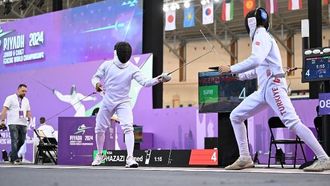 ذهبيات المبارزة تحت 17 سنة لإيرولسيفيك وماكسيمينكو