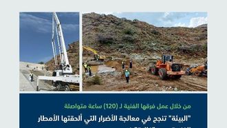 نجاح ترميم سد غالبة