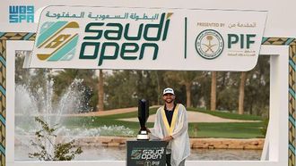 كاتلين يفوز ببطولة السعودية المفتوحة للجولف