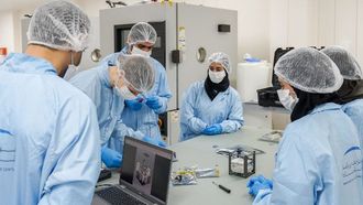 MBRSC & HCT Launch HCT-SAT 1 Mission