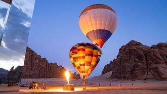 Hot Air Balloon Rides In AlUla