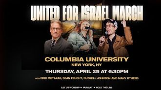 Interfaith March For Israel At Columbia