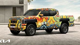 Kia Tasman's New Camouflage Unveiled