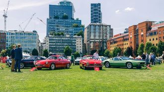 V12 Engine Tribute At London Concours 2024