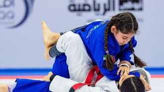 الفتيات يتفوقن في كأس أم الأمة للجوجيتسو