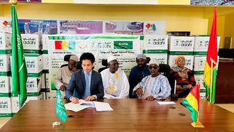 Saudi Gifts Meat To Guinea