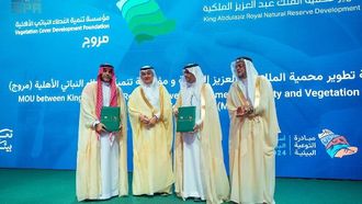 المبادرة الخضراء السعودية الكبرى