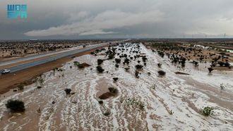 أمطار الطائف تعزز المزارع والسياحة