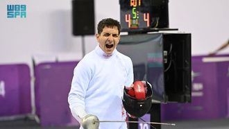 ألبان وأوسيان يفوزان بذهبية المبارزة