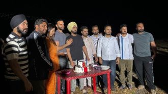 Ammy Virk's Birthday Bash With Sonam Bajwa