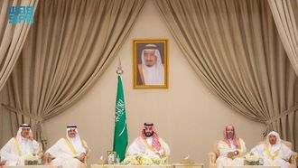 ولي العهد السعودي يستضيف حفل استقبال في الدمام