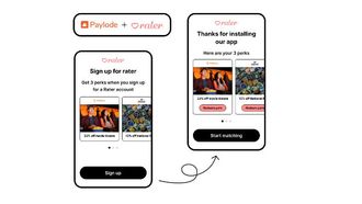 Rater & Paylode Launch User Rewards