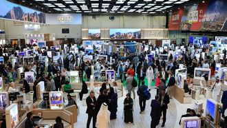 Dubai's Tourism Showcase At ATM 2024