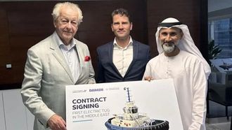 First Electric Tug In Middle East