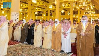 جنازة الأمير بدر في الرياض