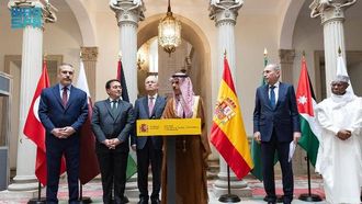 محادثات غزة في اسبانيا