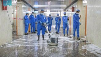 تعزيز الخدمات في المسجد الحرام