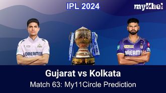 GT Vs KKR My11Circle Prediction IPL 2024 Match 63