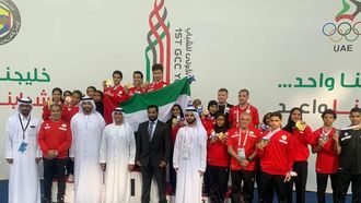 الإمارات تحقق فوزاً كبيراً في دورة الألعاب الخليجية