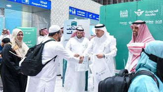 Indian Pilgrims Welcomed In Madinah