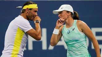 Swiatek's Tribute: Shirt Swap With Idol Nadal